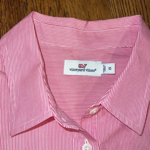 Vineyard Vines pinstripe shirt - Picture 2 of 7